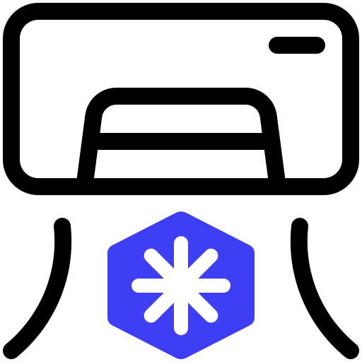 aire acondicionado icono gratis