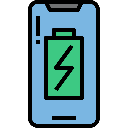 Battery Generic Outline Color icon