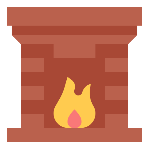 chimenea icono gratis