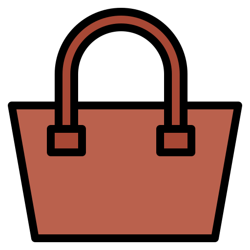 Hand bag Generic Outline Color icon