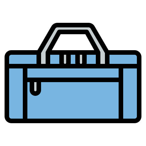 bolsa de deporte icono gratis