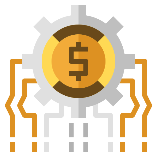Digital finance free icon
