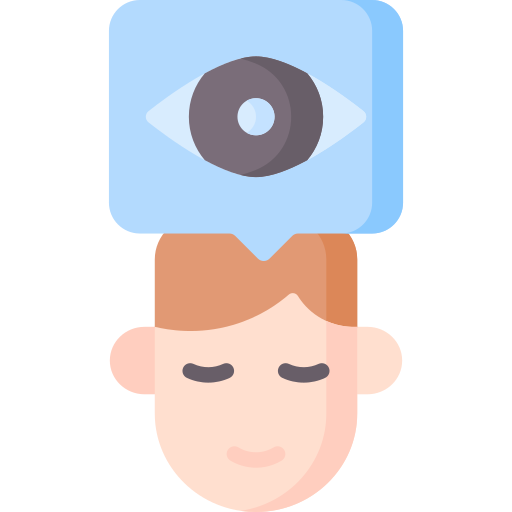 visión icono gratis