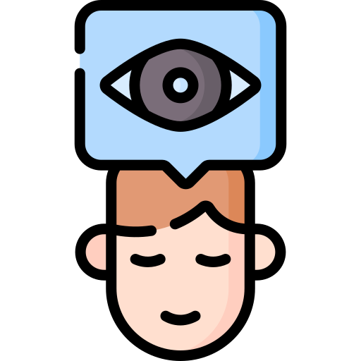 visión icono gratis