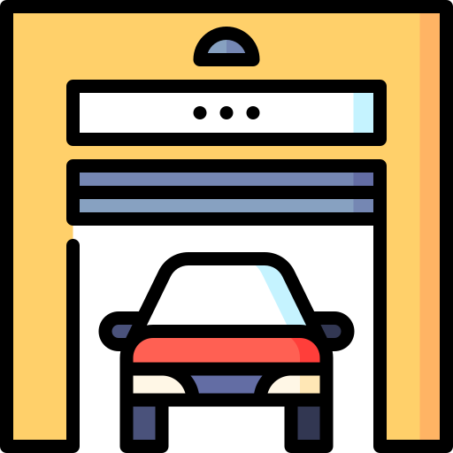 garage Icône gratuit garage Icône gratuit