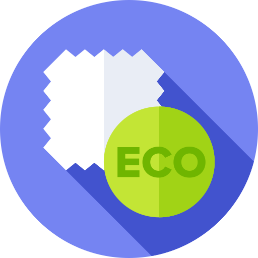 tejido ecológico icono gratis