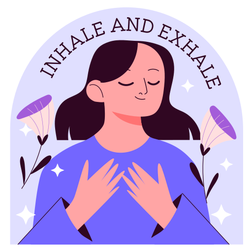 meditación gratis sticker