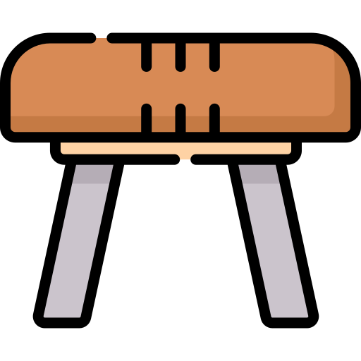 potro de madera icono gratis