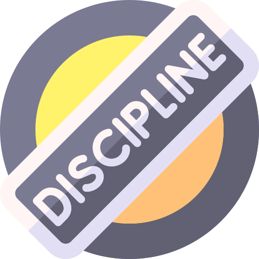 disciplina icono gratis