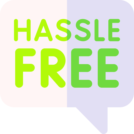 Hassle free Basic Rounded Flat icon