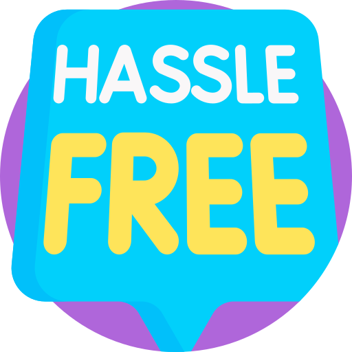 Hassle free Detailed Flat Circular Flat icon