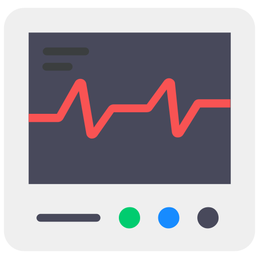 electrocardiograma icono gratis