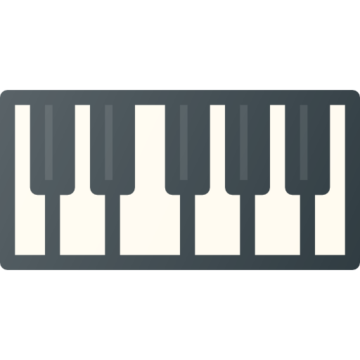 piano icono gratis