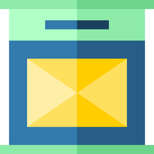 postal icono gratis