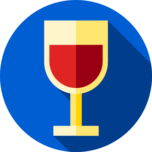 vino icono gratis