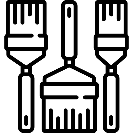 pincel grátis ícone