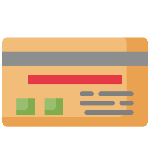 Credit card Generic Flat icon