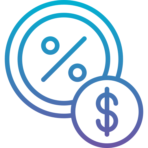 remise Icône gratuit