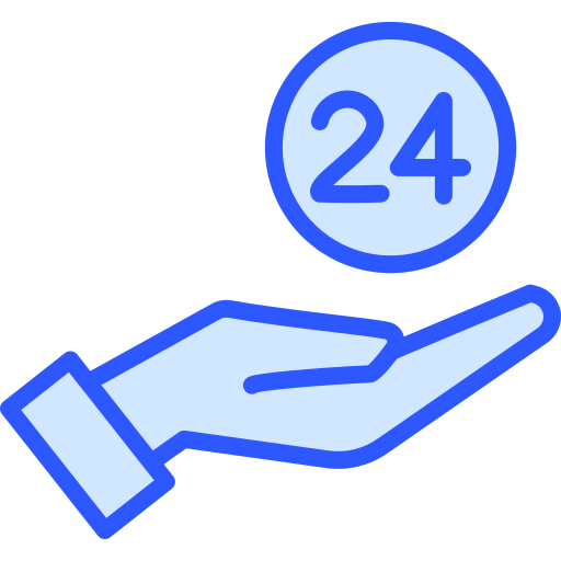 24 horas grátis ícone 24 horas grátis ícone