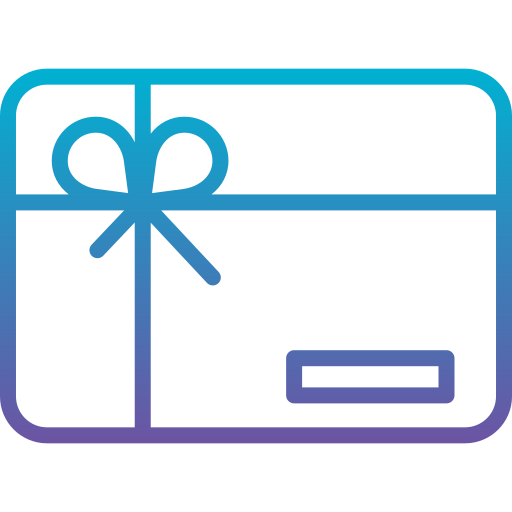 carte cadeau Icône gratuit