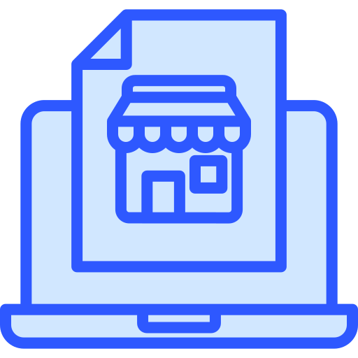 tienda online icono gratis