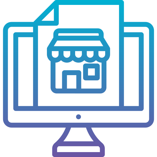 tienda online icono gratis