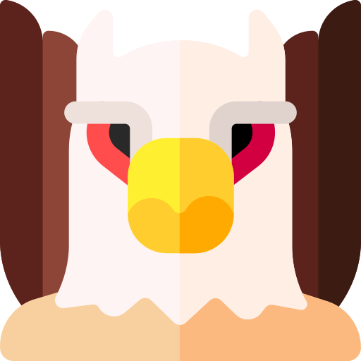 Gryphon Basic Rounded Flat Icon