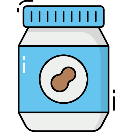 Peanut butter Generic Thin Outline Color icon