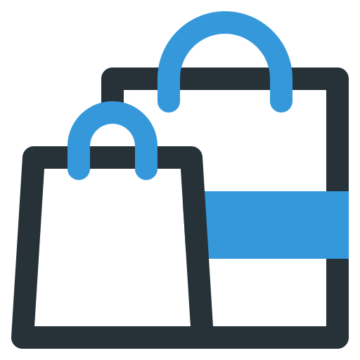 sac de courses Icône gratuit
