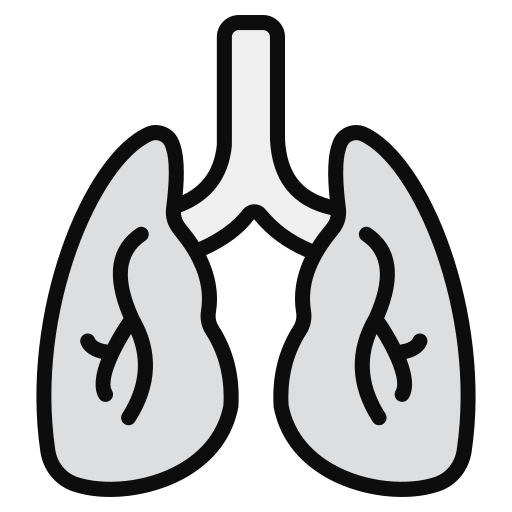 pulmones icono gratis