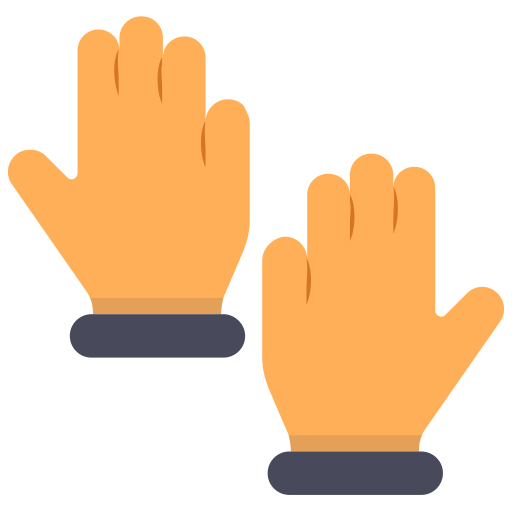 Hands Generic Flat icon