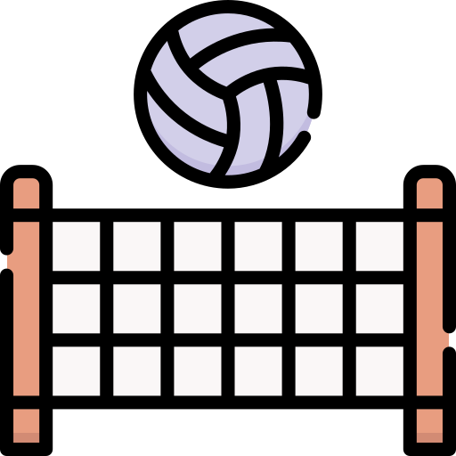 Voleibol de playa - Iconos gratis de deportes y competición