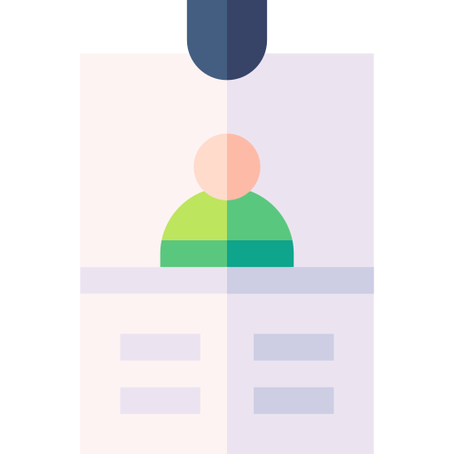 Удостоверение личности бесплатно иконка