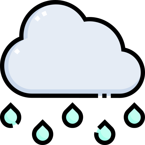 lluvia icono gratis