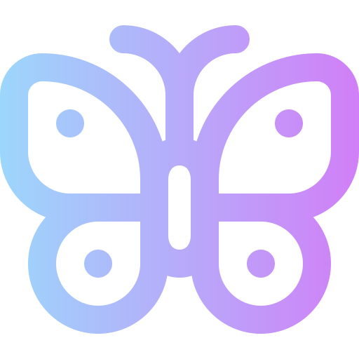 papillon Icône gratuit papillon Icône gratuit