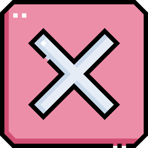 Cancel - Free shapes icons