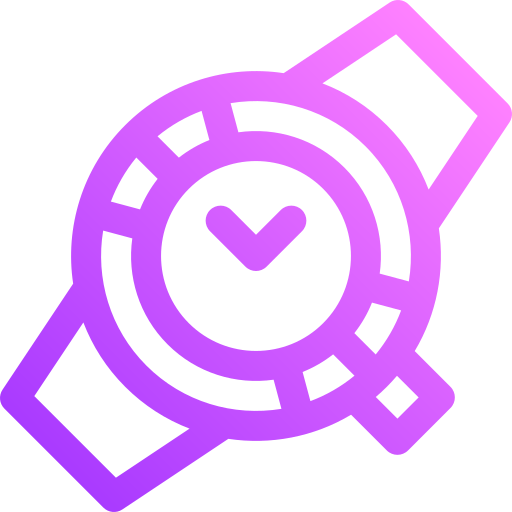 reloj de pulsera icono gratis