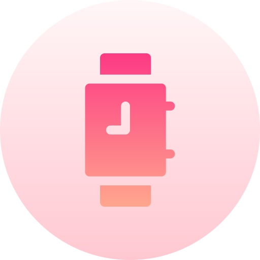 reloj de pulsera icono gratis