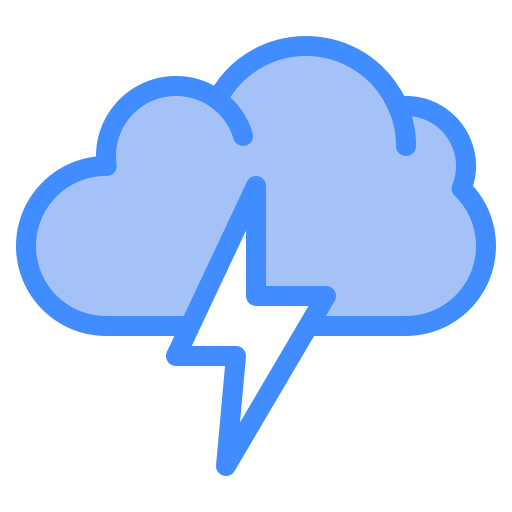 Thunderstorm - Free weather icons