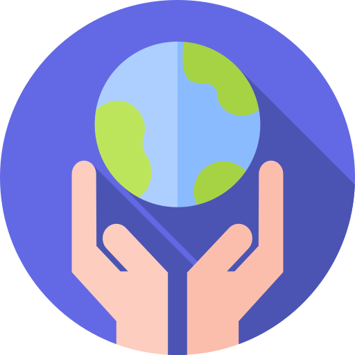 World Flat Circular Flat icon