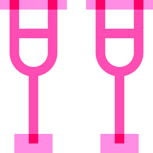 Crutches free icon