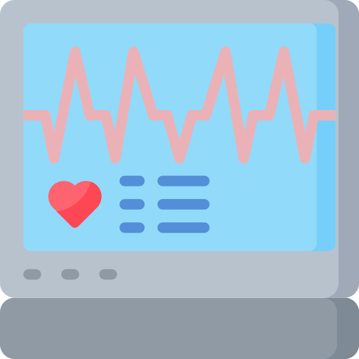 Electrocardiogram Special Flat icon