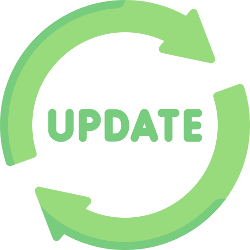 update icon green