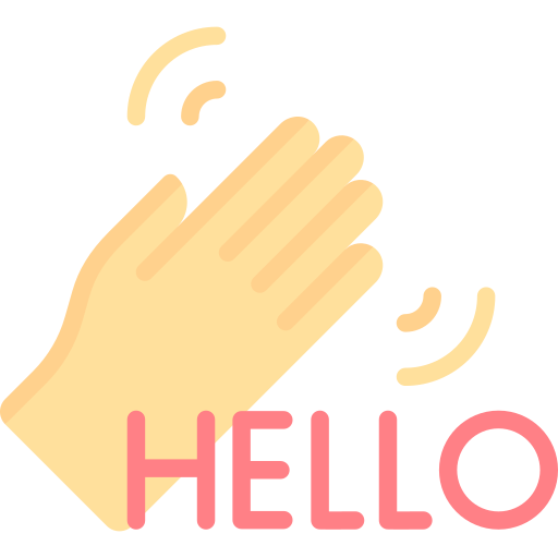 Hello - free icon