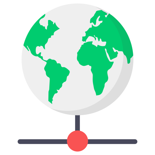 red global icono gratis