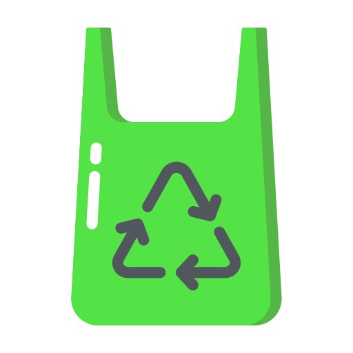 bolsa de reciclaje icono gratis