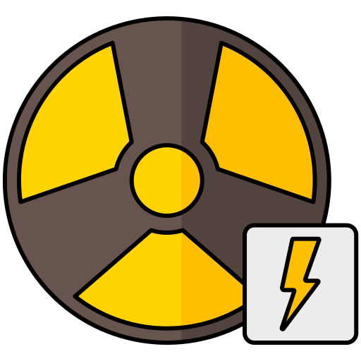 radioactivo icono gratis