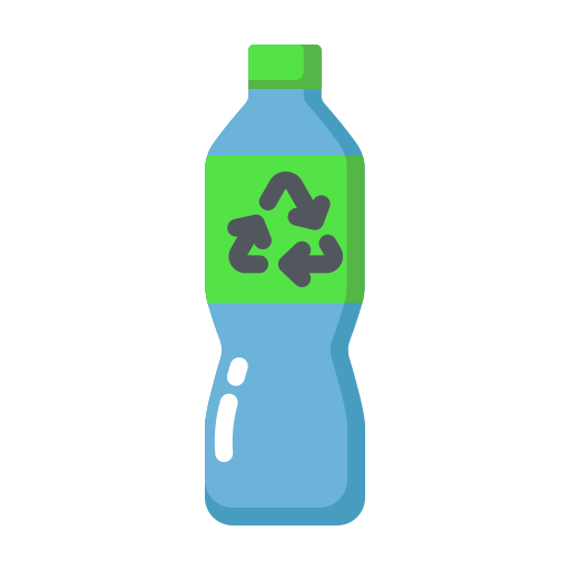 reciclar botella icono gratis