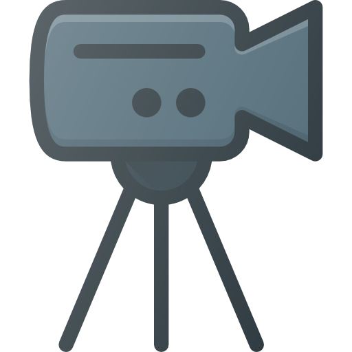 camara de video icono gratis