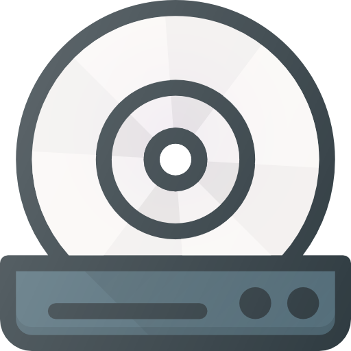 reproductor de dvd icono gratis